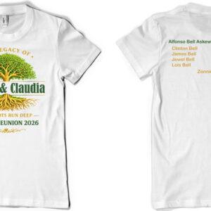 Walter & Claudia Family Reunion 2026 Tee